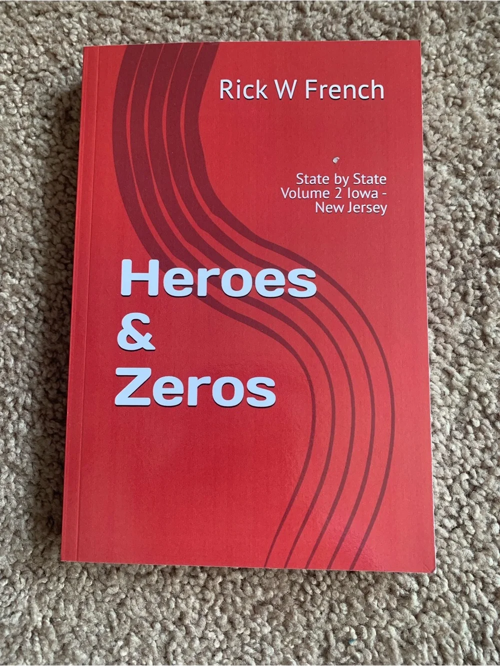 Red 'Heroes & Zeros' Paperback